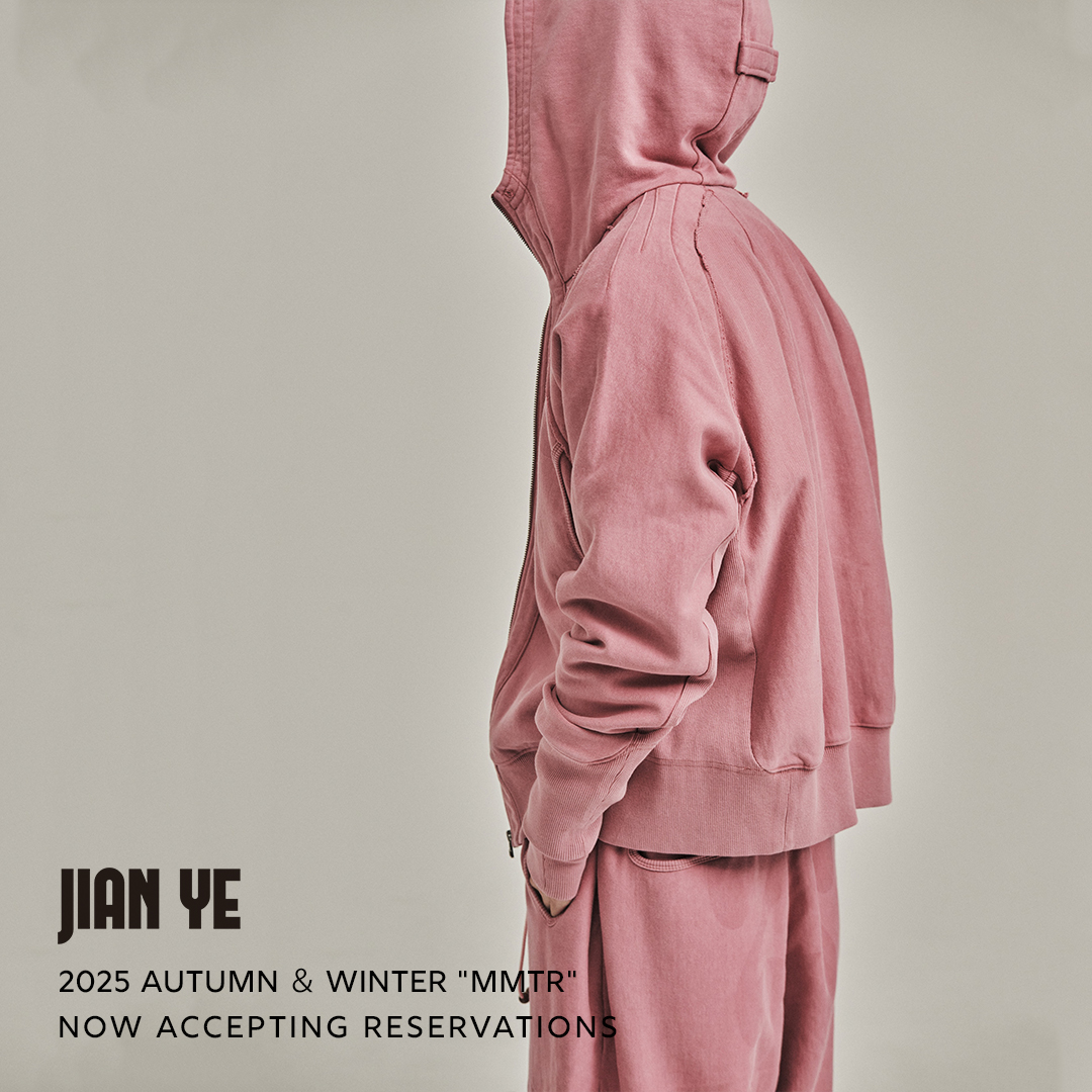 JIAN YE(ジェンイェ) 25FW 先行予約開始