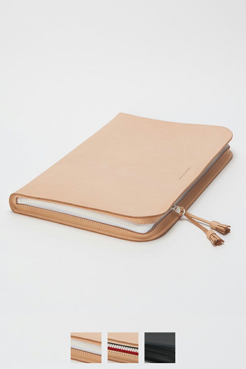 Hender Scheme(エンダースキーマ)ジップファイル zip file sc-rc-zpf クラッチバッグ タブレットケース A4