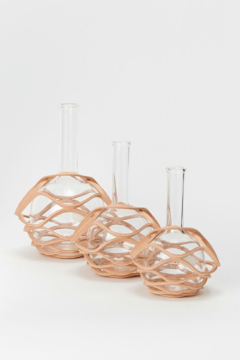 Hender Scheme(エンダースキーマ)サイエンスベース science vase 化瓶 フラットボトム フラスコ Flat-bottom flask 300ml sv-hf-300 -4