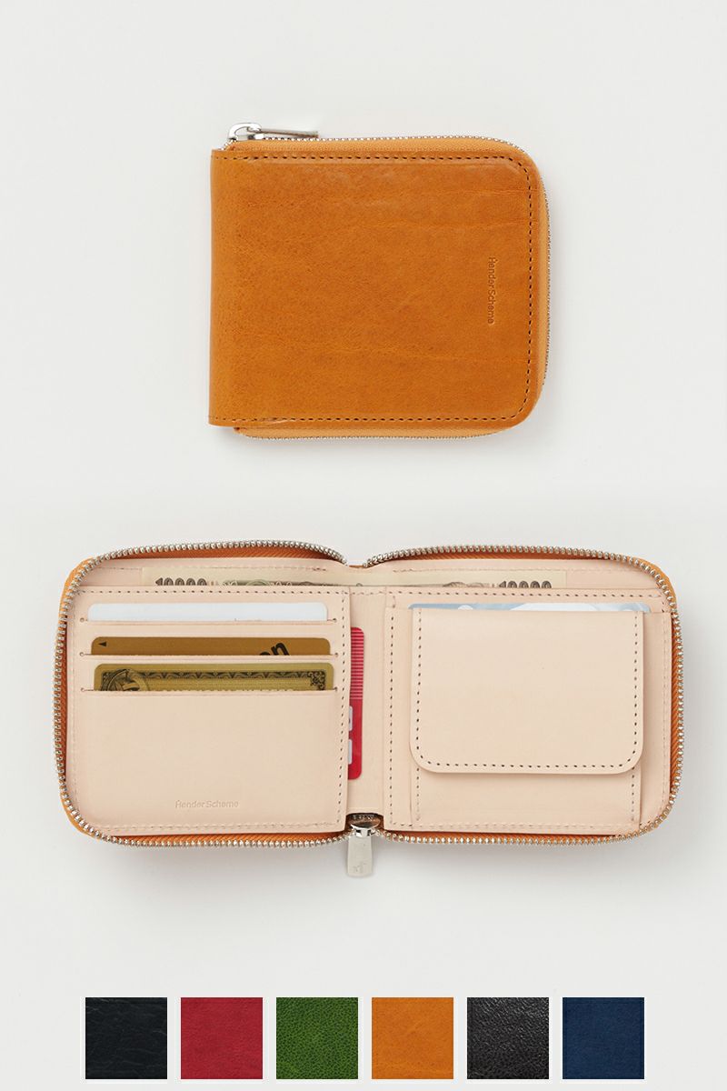 Hender Scheme(エンダースキーマ)ホリゾンタルジップパース  horizontal zip purse nk-rc-hzp