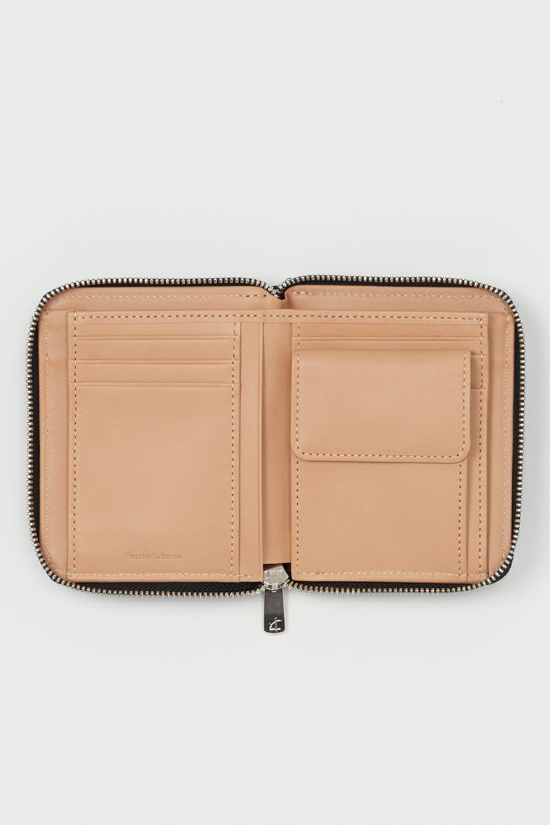 Hender Scheme(エンダースキーマ)スクエアジップパース ラウンドファスナー 二つ折り財布 square zip purse ol-rc-szp -1