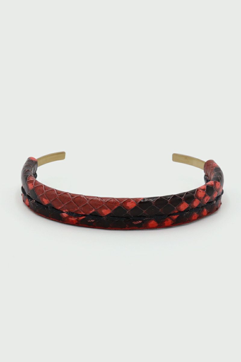 Hender Scheme(エンダースキーマ)パイソンブラスバングルS python brass bangle S di-rc-bbs -5