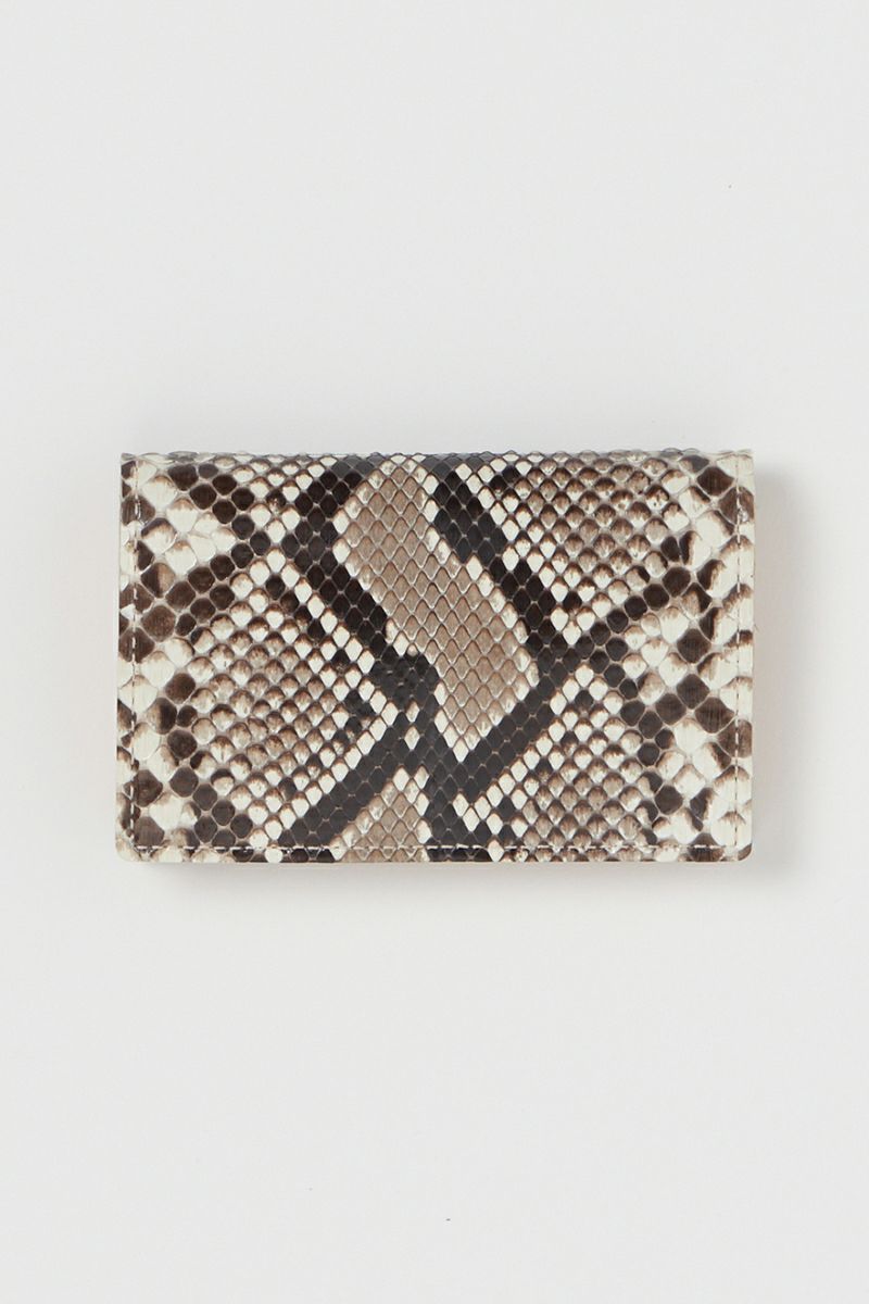 Hender Scheme(エンダースキーマ)パイソンフォルデッドカードケース python folded card case di-rc-fcc -2