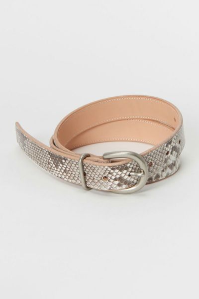 Hender Scheme(エンダースキーマ)パイソンタンニングベルト python tanning belt di-rc-tnb