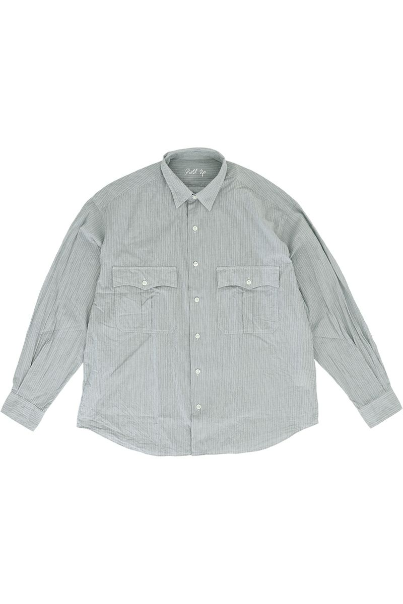 Porter Classic(ポータークラシック)ロールアップ ストライプシャツ ROLL UP STRIPE SHIRT PC-016-1315 -1