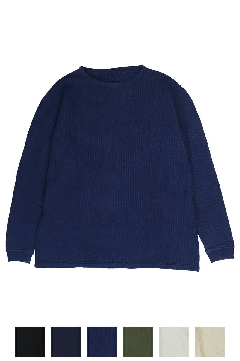 Porter Classic(ポータークラシック)フレンチ サーマル クルーネック FRENCH THERMAL CREWNECK PC-034-1472