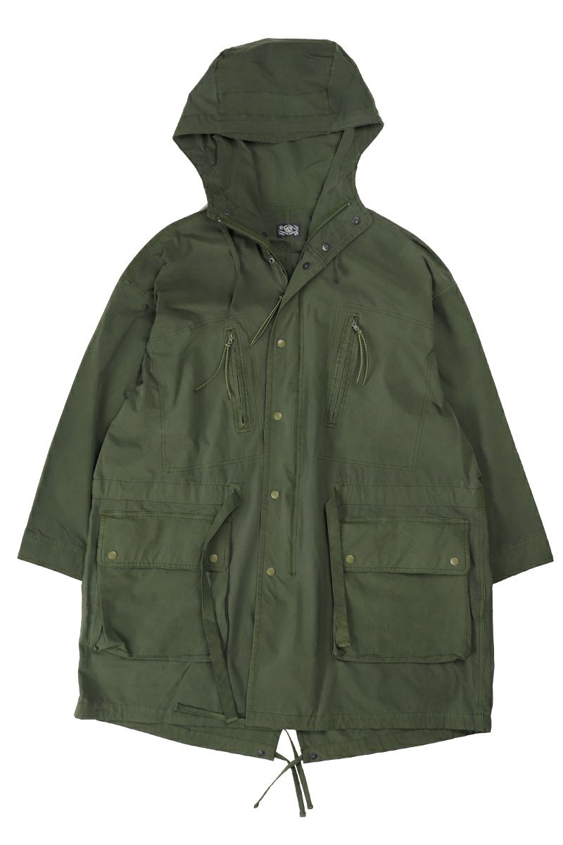 Porter Classic(ポータークラシック)スーパーナイロンストレッチコート SUPER NYLON STRETCH COAT  OLIVE PC-015-1591