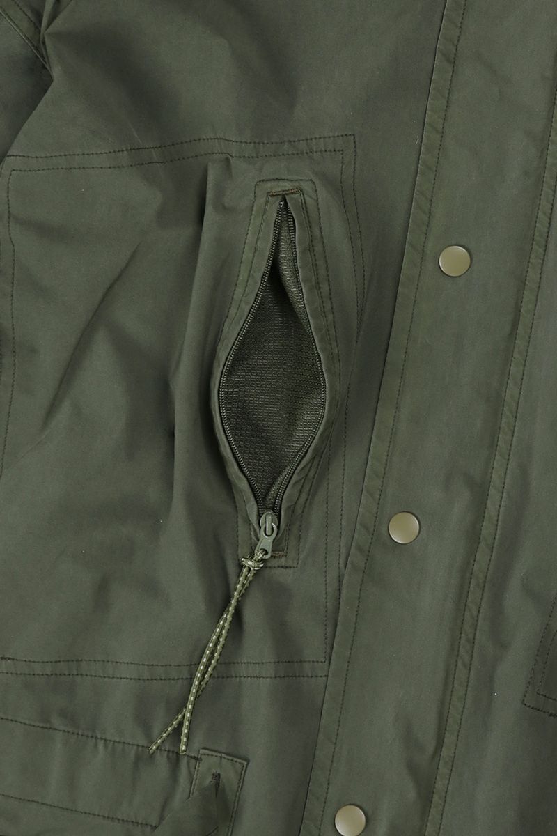 Porter Classic(ポータークラシック)スーパーナイロンストレッチコート SUPER NYLON STRETCH COAT  OLIVE PC-015-1591 -7
