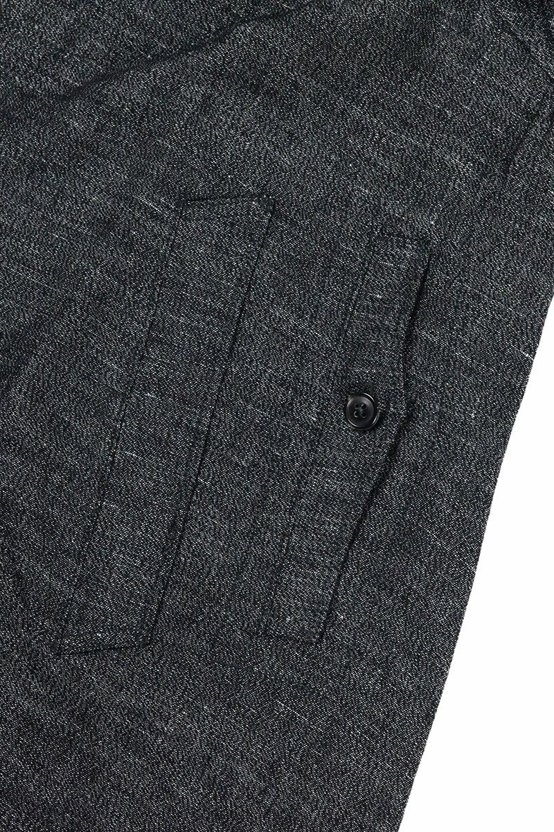 Porter Classic(ポータークラシック)ブレッソンリネンダブルコート“BRESSON” LINEN DOUBLE COAT GRAY PC-021-1512 -6