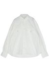 Porter Classic(ポータークラシック)オールドウエストシャツ OLD WEST SHIRT WHITE PC-016-1862