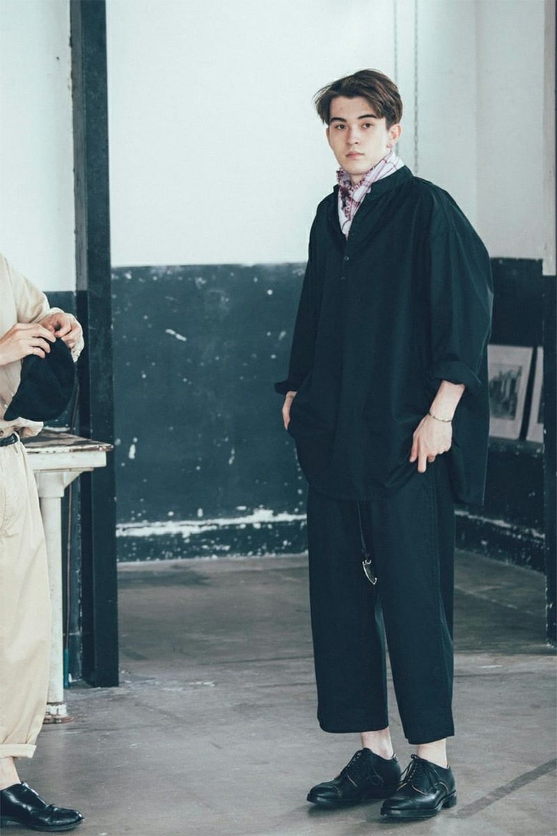 Porter Classic(ポータークラシック)ギャバジンワイドパンツ GABARDINE WIDE PANTS PC-027-1820 -11