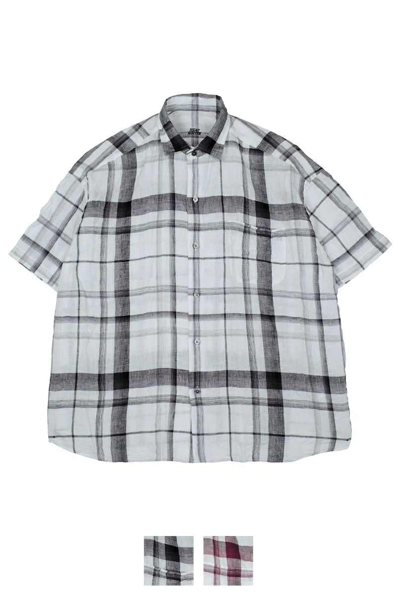 Porter Classic(ポータークラシック)ビートライターシャツ レジウノジブリソフトリネン BEAT WRITER SHIRT (LEGGIUNO GHIBLI SOFT LINEN) PC-016-1860