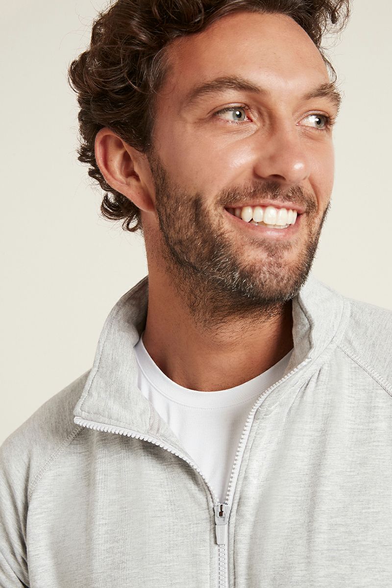 BOODY(ブーディー)メンズ エッセンシャル ジップアップ ジャケット -4