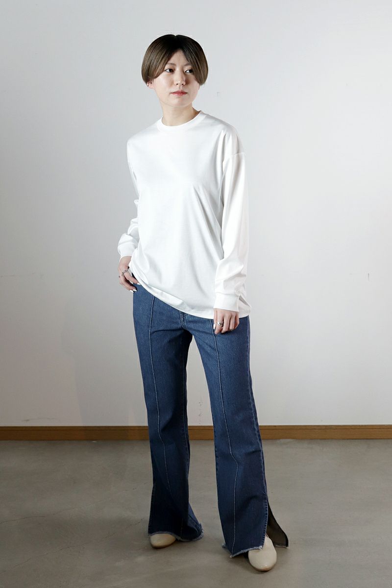 FORMME(フォーム) シルケット長袖Tシャツ ユニセックス PM20AWCS001 -14