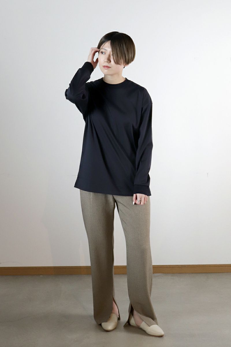 FORMME(フォーム) シルケット長袖Tシャツ ユニセックス PM20AWCS001 -16