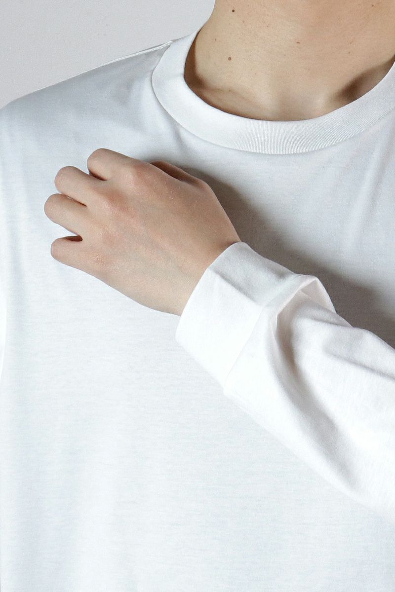 FORMME(フォーム) シルケット長袖ポケットTシャツ ユニセックス PM20AWCS002 -3