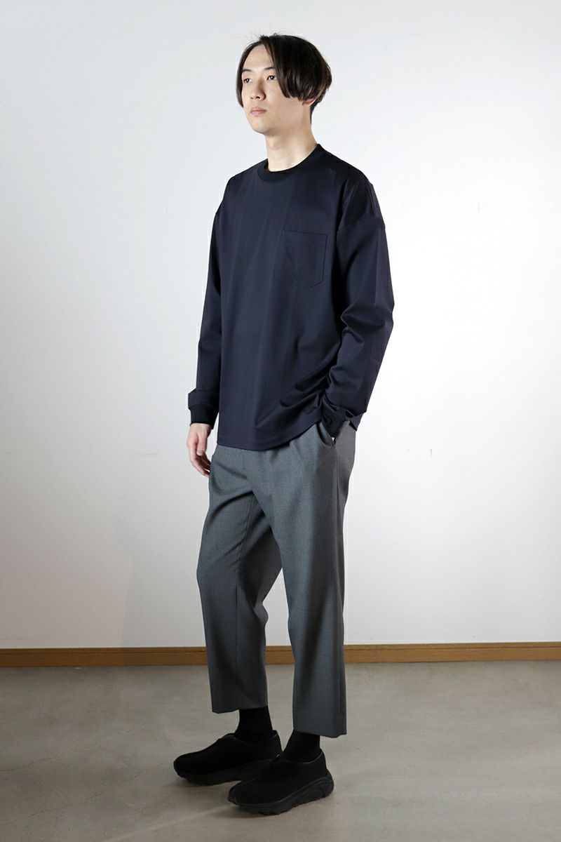 FORMME(フォーム) シルケット長袖ポケットTシャツ ユニセックス PM20AWCS002 -17