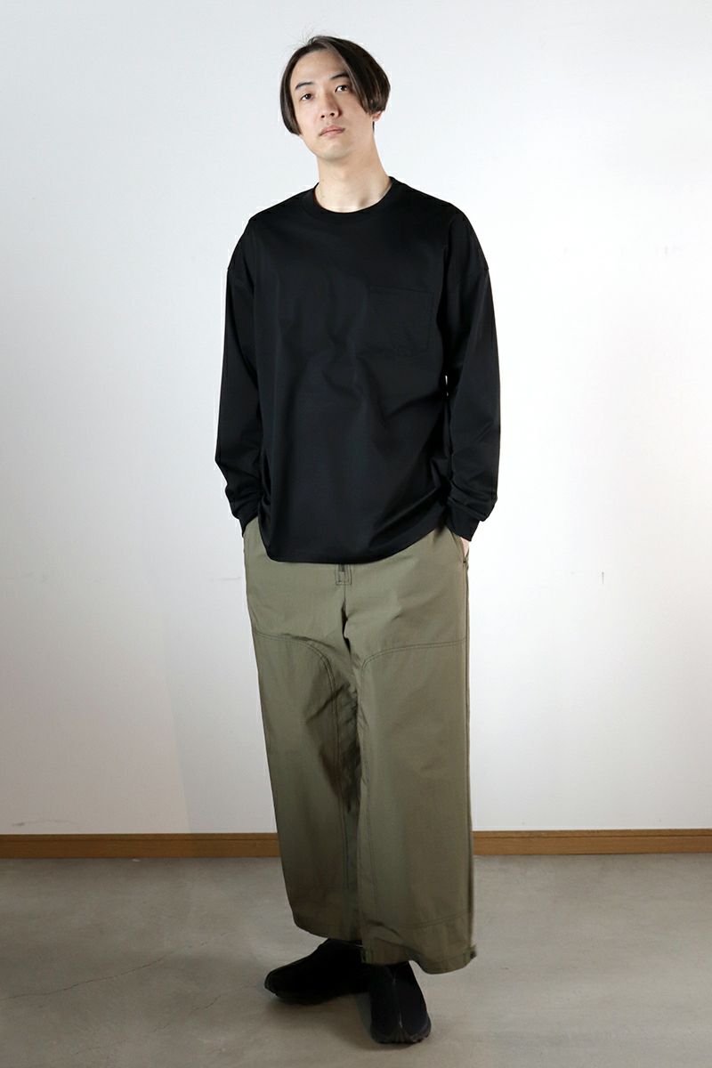 FORMME(フォーム) シルケット長袖ポケットTシャツ ユニセックス PM20AWCS002 -19