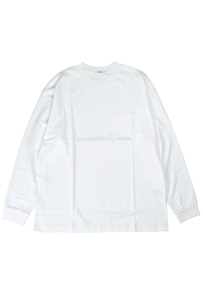 FORMME(フォーム) シルケット長袖ポケットTシャツ ユニセックス PM20AWCS002 -27