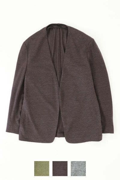 FORMME(フォーム) ノーカラージャケット(リネン) PM20SSJK101