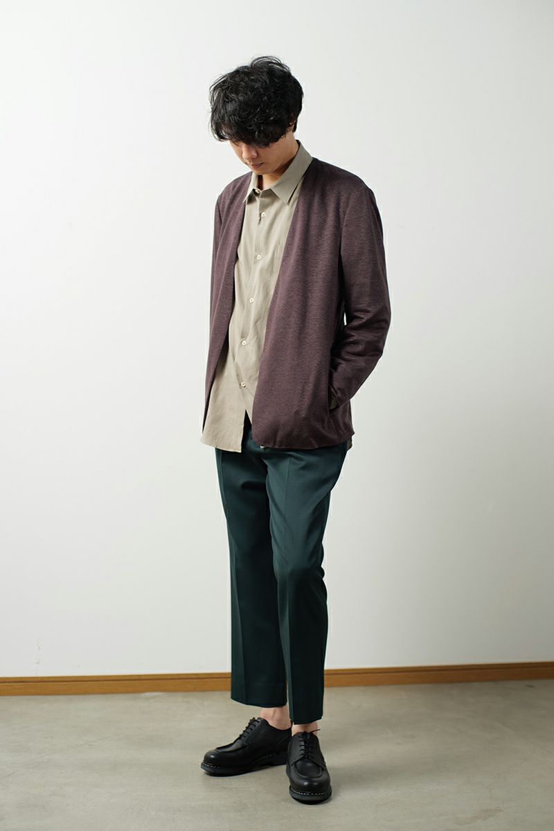 FORMME(フォーム) ノーカラージャケット(リネン) PM20SSJK101 -8