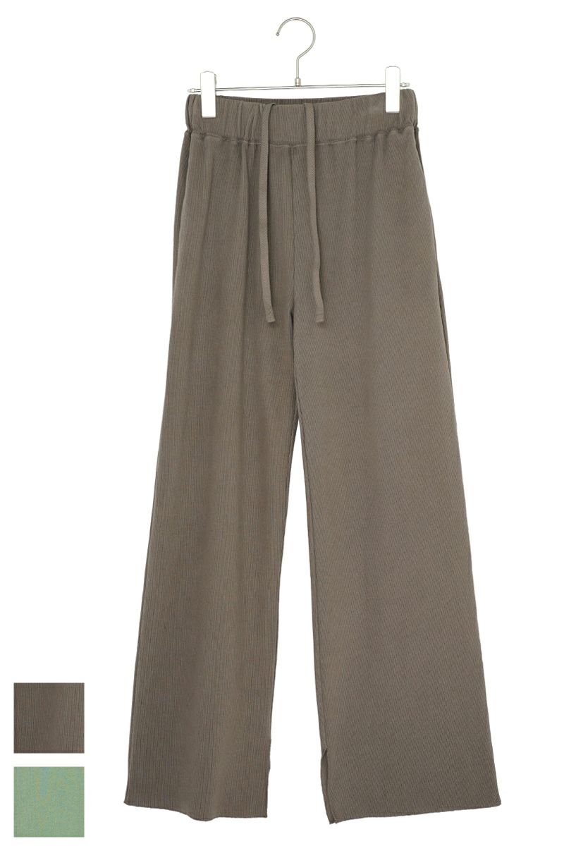 squady(スカディ)硫化バイオウォッシュストレッチテレコパンツ 504-2837