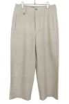 ULTERIOR(アルテリア)ULTERIOR(アルテリア) C/L TWILL MILITARY WIDE TROUSERS コットンリネンツイルミリタリー ワイドトラウザーズ ULPT16-21A56U-A
