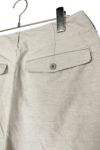 ULTERIOR(アルテリア)ULTERIOR(アルテリア) C/L TWILL MILITARY WIDE TROUSERS コットンリネンツイルミリタリー ワイドトラウザーズ ULPT16-21A56U-A -3