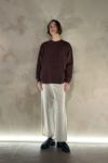 ULTERIOR(アルテリア)ULTERIOR(アルテリア) C/L TWILL MILITARY WIDE TROUSERS コットンリネンツイルミリタリー ワイドトラウザーズ ULPT16-21A56U-A -9