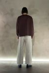 ULTERIOR(アルテリア)ULTERIOR(アルテリア) C/L TWILL MILITARY WIDE TROUSERS コットンリネンツイルミリタリー ワイドトラウザーズ ULPT16-21A56U-A -10