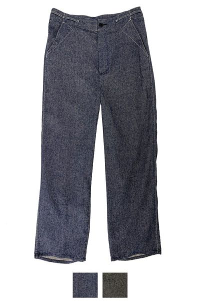 ULTERIOR(アルテリア)ULTERIOR(アルテリア) L/S TWILL WORK PANTS リネンシルクツイルワークパンツ ULPT28-FA84M
