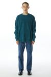 KURO(クロ)RECYCLE COTTON DAMAGE CREW NECK SWEATER リサイクルコットンダメージクルーネックセーター 963432 -4