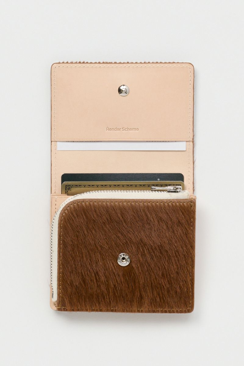Hender Scheme(エンダースキーマ)ヘアリービルフォールド hairy billfold qn-rc-bfd -2