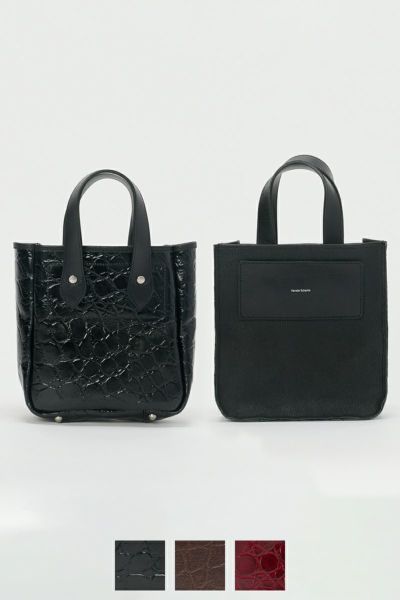 Hender Scheme(エンダースキーマ)リバーシブルバッグスモール reversible bag small qn-rb-rts