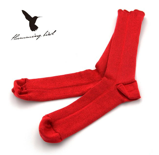 Hummingbird(ハミングバード)エジプトコットン ストレスフリーソックス 620102