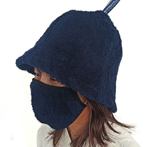 今治サウナマスク 2枚×5セット kontex（コンテックス） サウナハット サウナマスク 日本製 おしゃれ