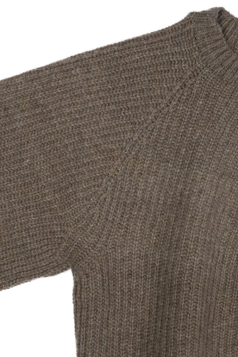 Audrey and John Wadホールガーメント クルーネック長袖プルオーバーニット H9700 -5