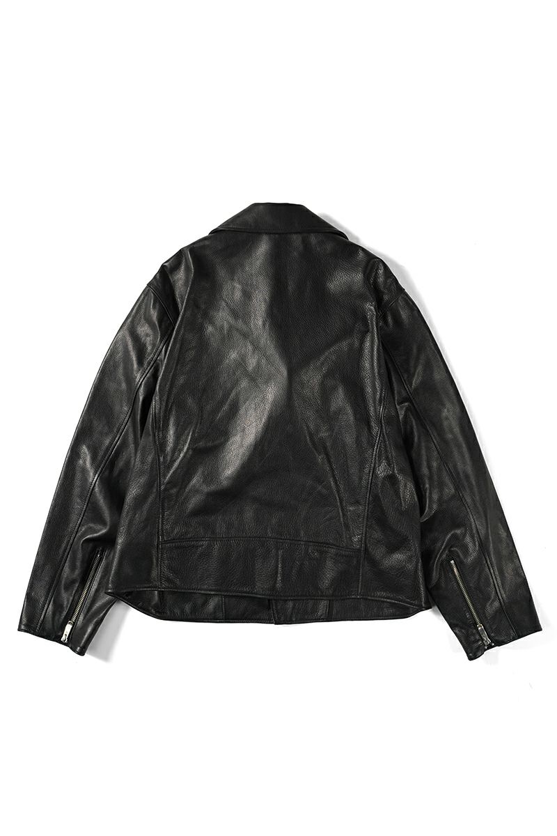 Porter Classic(ポータークラシック)ライダースジャケット ラブアンドピース シルバー PC RIDERS JACKET W/LOVE&PEACE SILVER PC-017-1962 -11