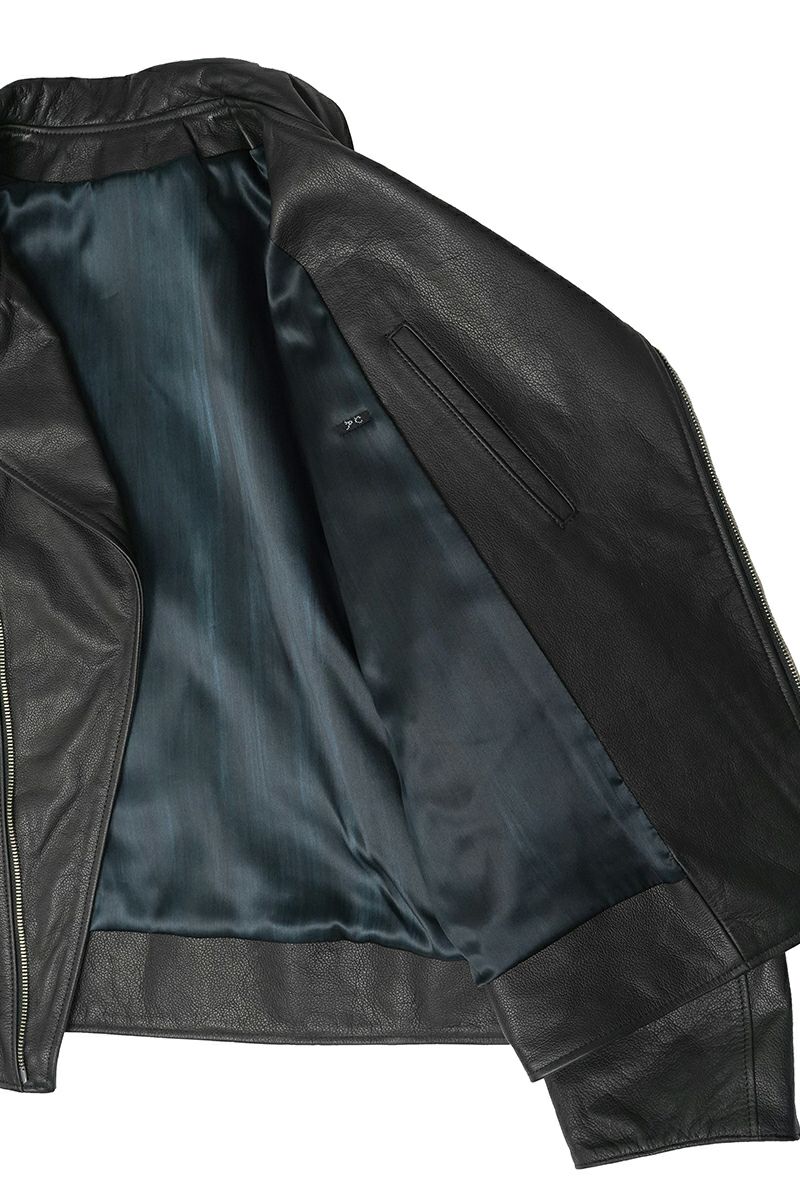 Porter Classic(ポータークラシック)ライダースジャケット ラブアンドピース シルバー PC RIDERS JACKET W/LOVE&PEACE SILVER PC-017-1962 -18