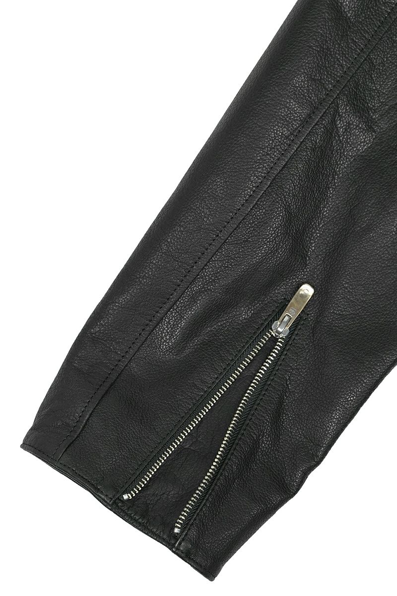 Porter Classic(ポータークラシック)ライダースジャケット ラブアンドピース シルバー PC RIDERS JACKET W/LOVE&PEACE SILVER PC-017-1962 -20