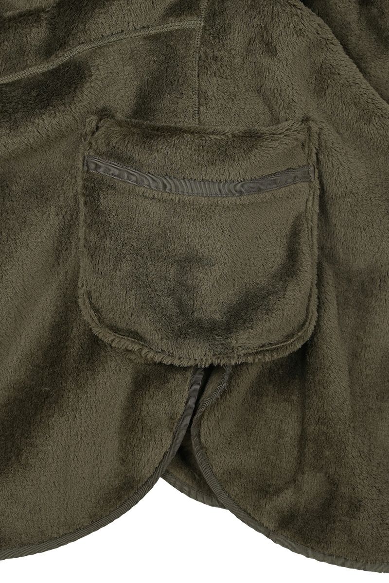 Porter Classic(ポータークラシック)ハイロフトフリースシャツジャケット ポーラーテック HIGH LOFT FLEECE SHIRT JACKET (POLARTEC) PC-022-2006 -8