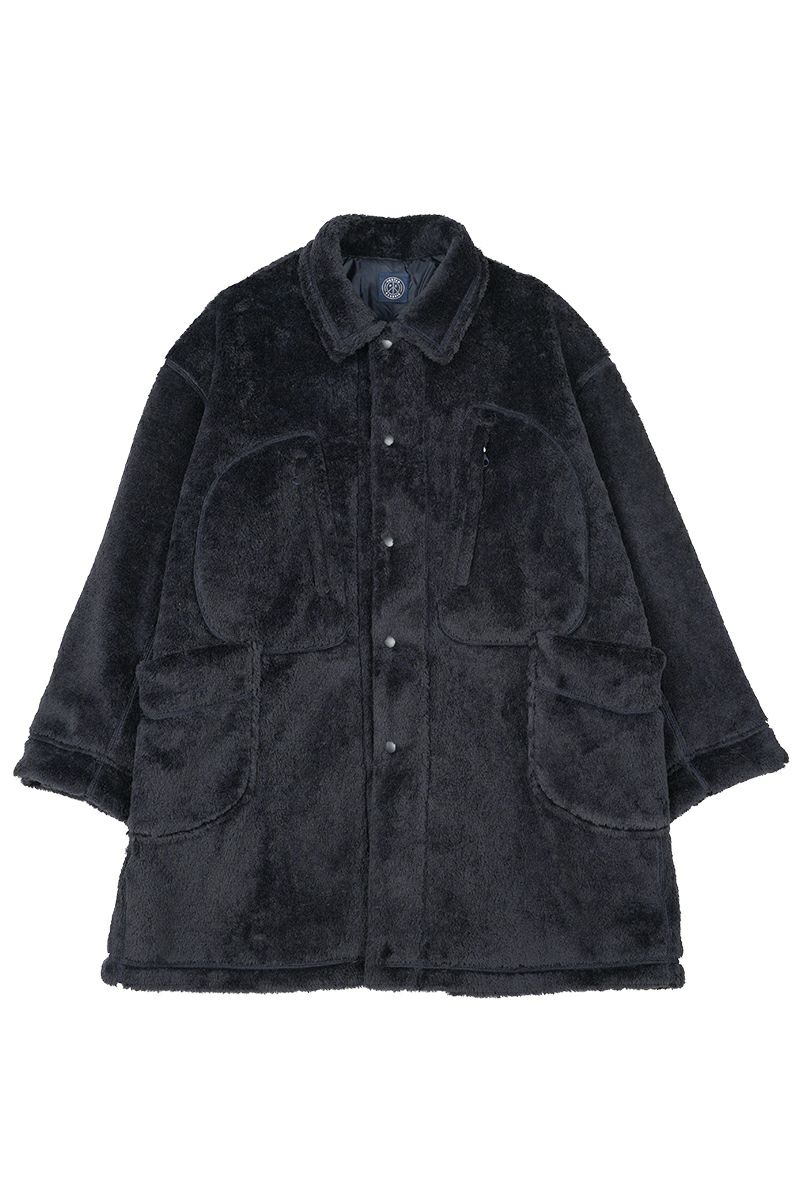 Porter Classic(ポータークラシック)ハイロフトフリースフレンチコート ポーラーテック HIGH LOFT FLEECE FRENCH COAT (POLARTEC) PC-022-2008 -1