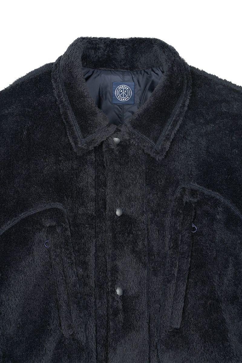 Porter Classic(ポータークラシック)ハイロフトフリースフレンチコート ポーラーテック HIGH LOFT FLEECE FRENCH COAT (POLARTEC) PC-022-2008 -3