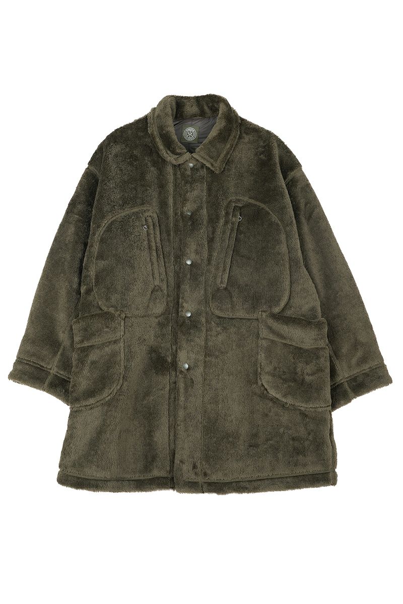 Porter Classic(ポータークラシック)ハイロフトフリースフレンチコート ポーラーテック HIGH LOFT FLEECE FRENCH COAT (POLARTEC) PC-022-2008 -11