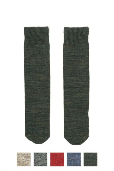 くらしきぬお手軽冷えとり靴下かかとなし　327