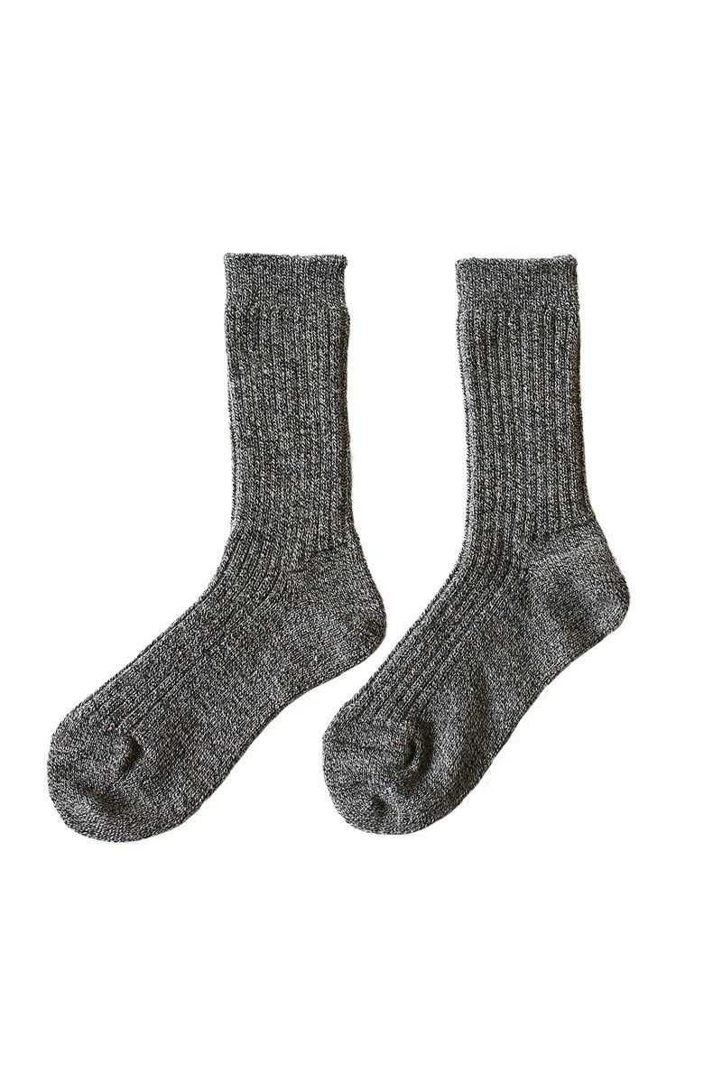 くらしきぬ手軽冷えとり靴下かかとつき　506