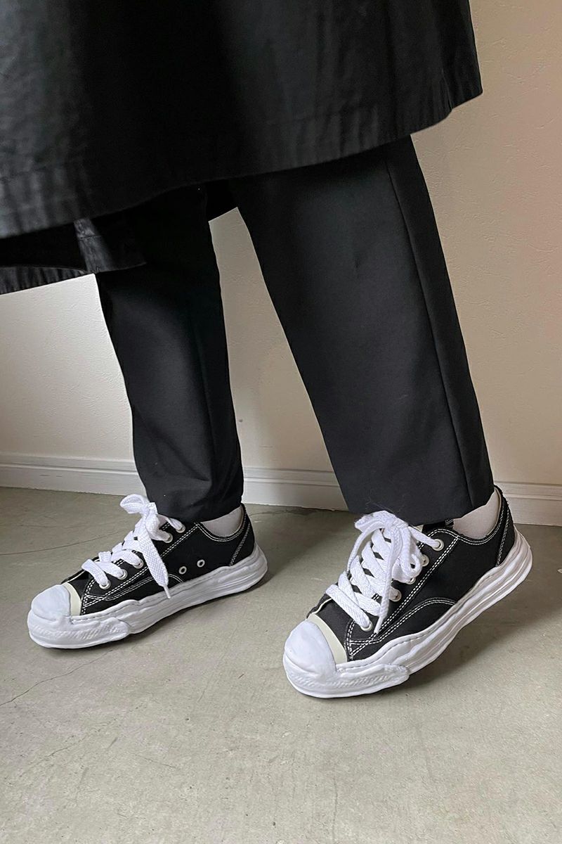 Maison MIHARA YASUHIRO(メゾン ミハラヤスヒロ)HANK LOW/original sole canvas Low-Top sneaker ハンク オリジナルソールキャンバスローカットスニーカー A05FW702 -13