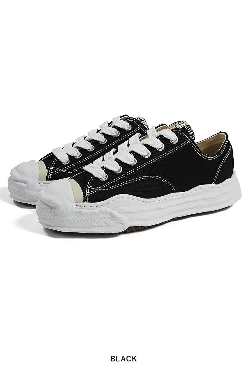 Maison Mihara Yasuhiro ローカット スニーカー ブラック Maison MIHARA YASUHIRO メゾン ミハラヤスヒロ BAKER OG sole