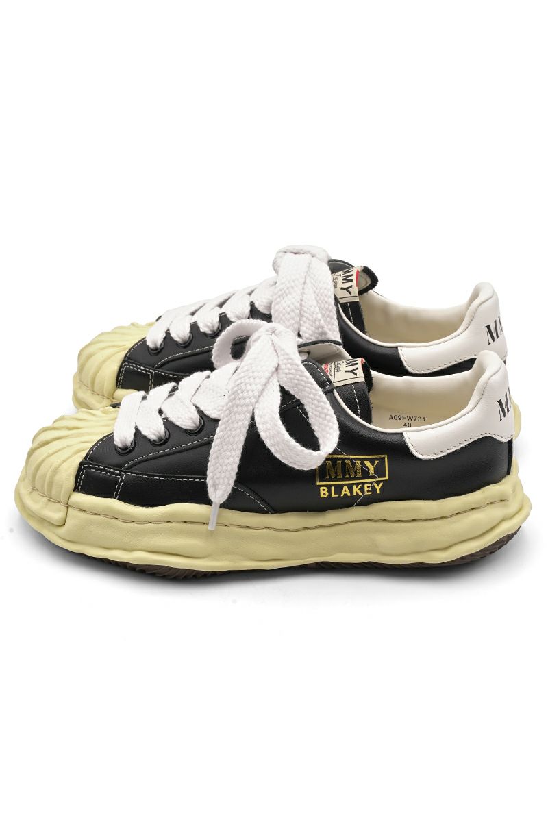 Maison MIHARA YASUHIRO(メゾン ミハラヤスヒロ)BLAKEY LOW/original vintage color sole cow leather Low-Top sneaker ブレイキー ビンテージライクオリジナルソールレザーローカットスニーカー A09FW731 -2