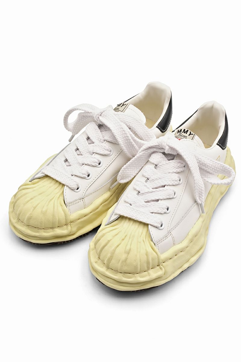 Maison MIHARA YASUHIRO(メゾン ミハラヤスヒロ)BLAKEY LOW/original vintage color sole cow leather Low-Top sneaker ブレイキー ビンテージライクオリジナルソールレザーローカットスニーカー A09FW731 -10